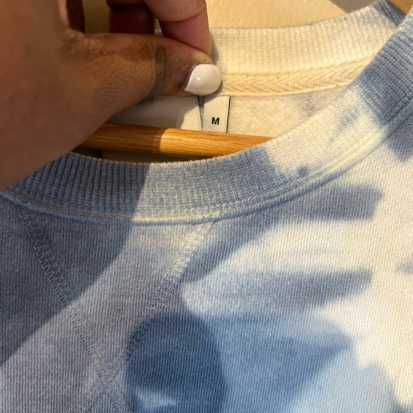 Richer poorer medium tie die crew sweatshirt… - Picture 4 of 10